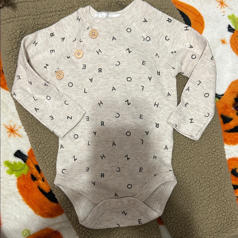 Alphabet Print Kids One Piece